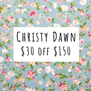 Christy Dawn Discount Code
